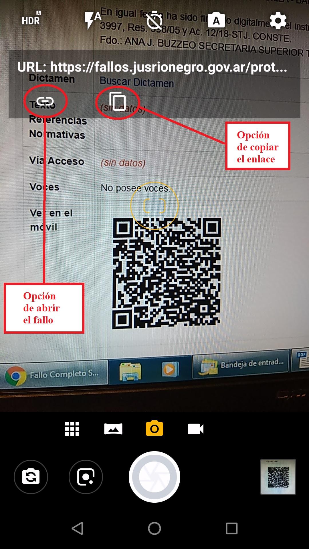 06 captura Código QR